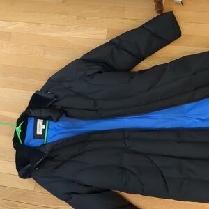 Liz Claiborne xl black winter coat
